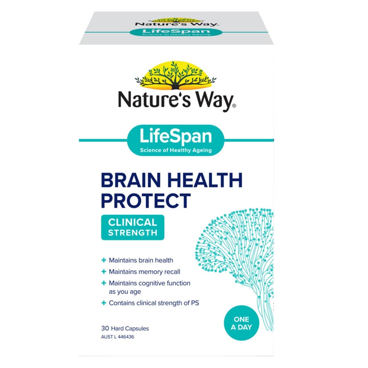 Nature's Way Lifespan Brain Health Protect 30 Capsules