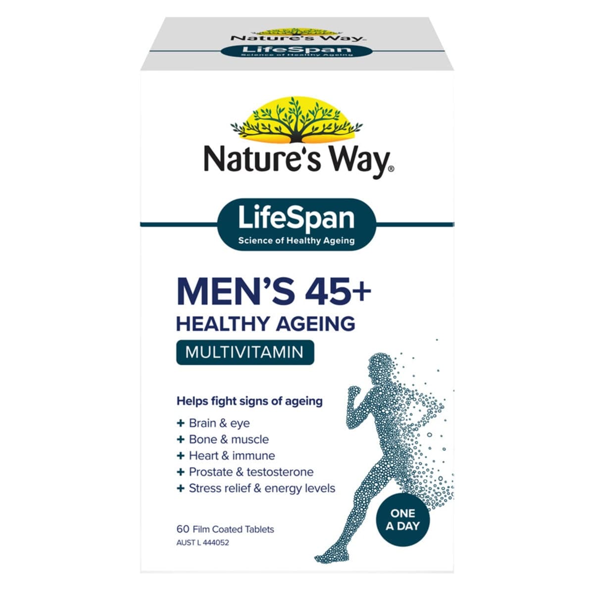 Natures Way Lifespan Mens 45+ Multivitamin 60 Tablets
