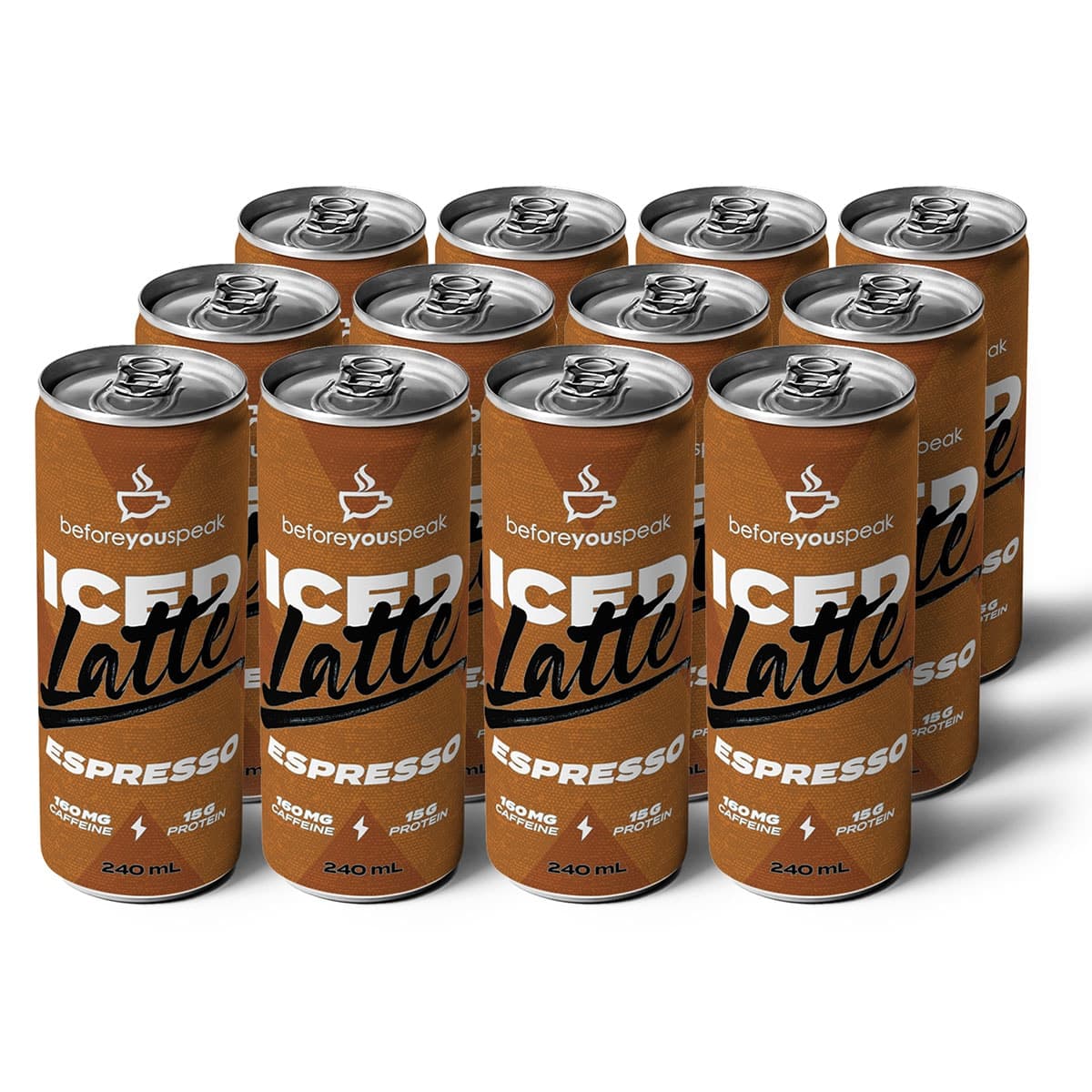Beforeyouspeak Iced Latte Espresso Box 12 x 240ml