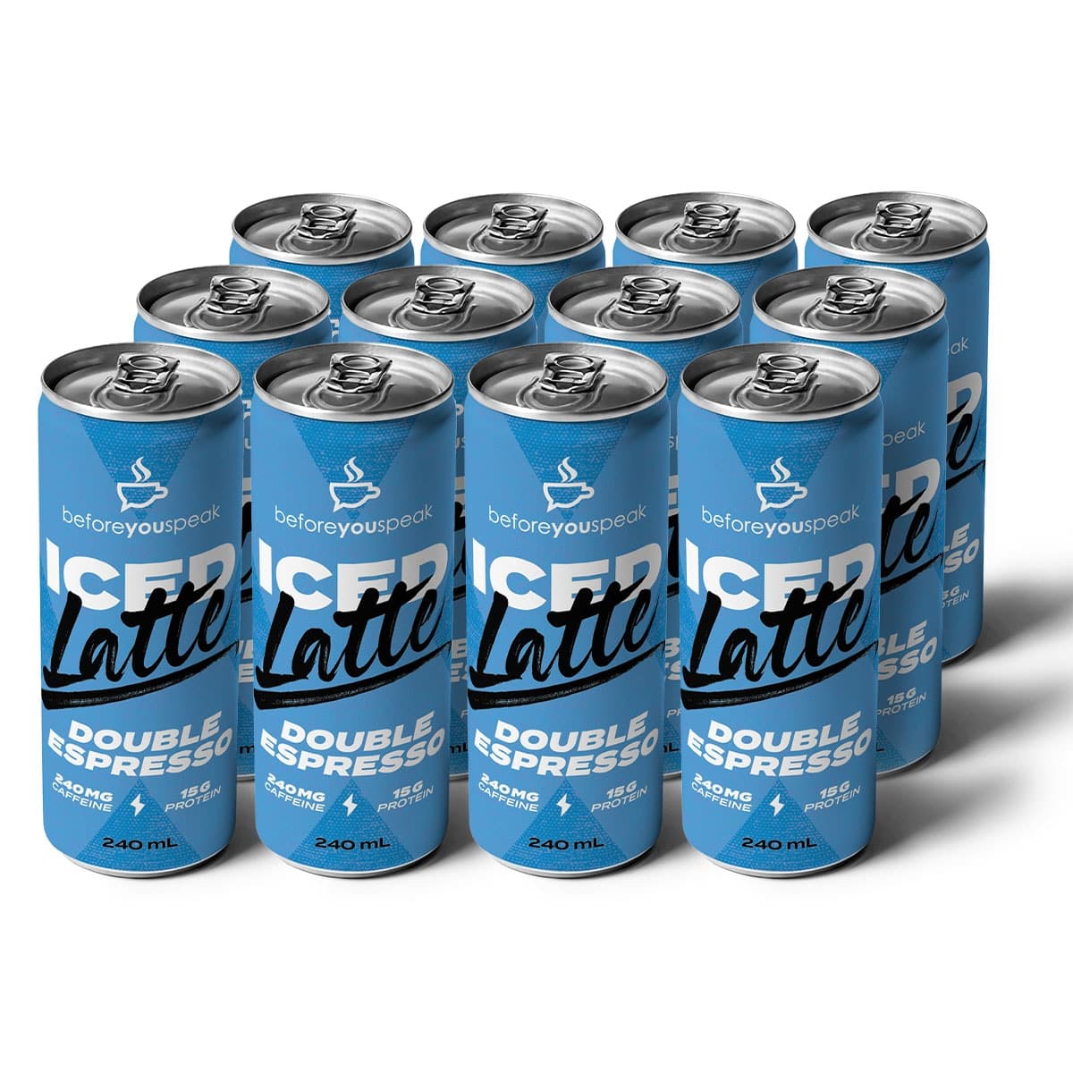 Beforeyouspeak Iced Latte Double Espresso Box 12 x 240ml