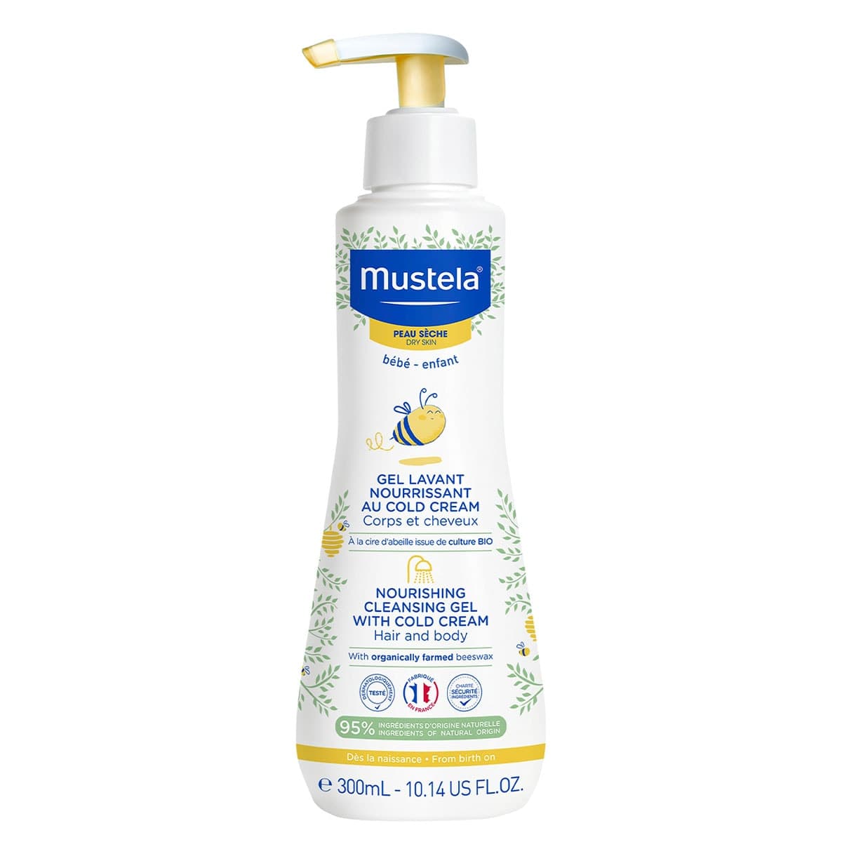 Mustela Nourishing Cleansing Gel with Cold Cream 300ml