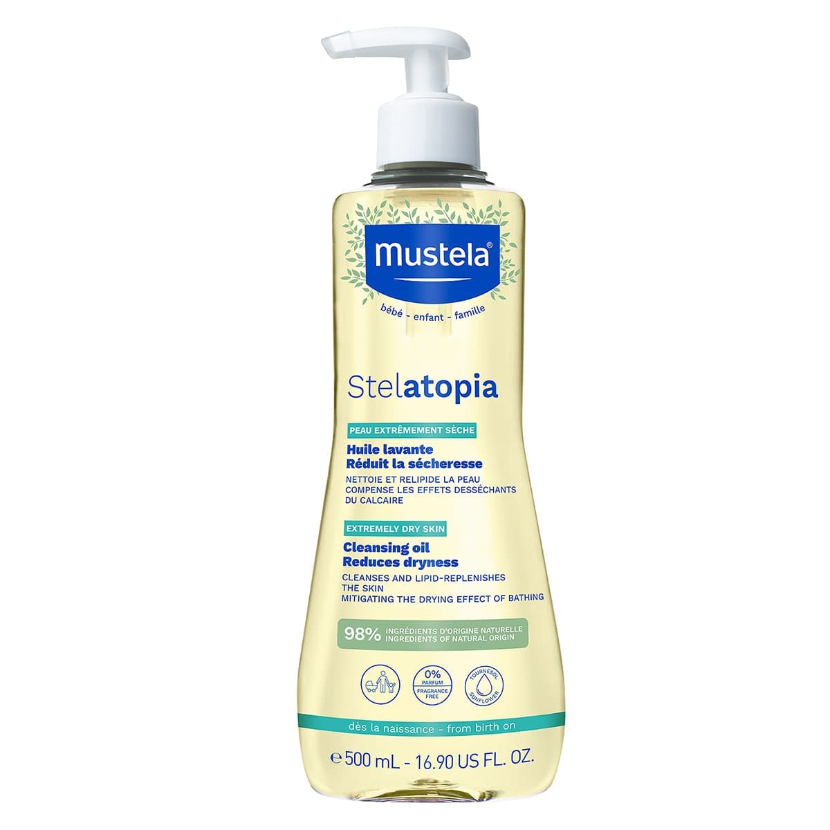 Mustela Stelatopia Cleansing Oil 500ml