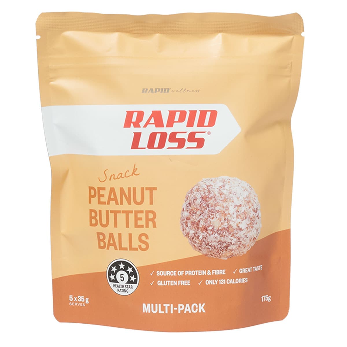 Rapid Loss Peanut Butter Snack Balls 5 Pack