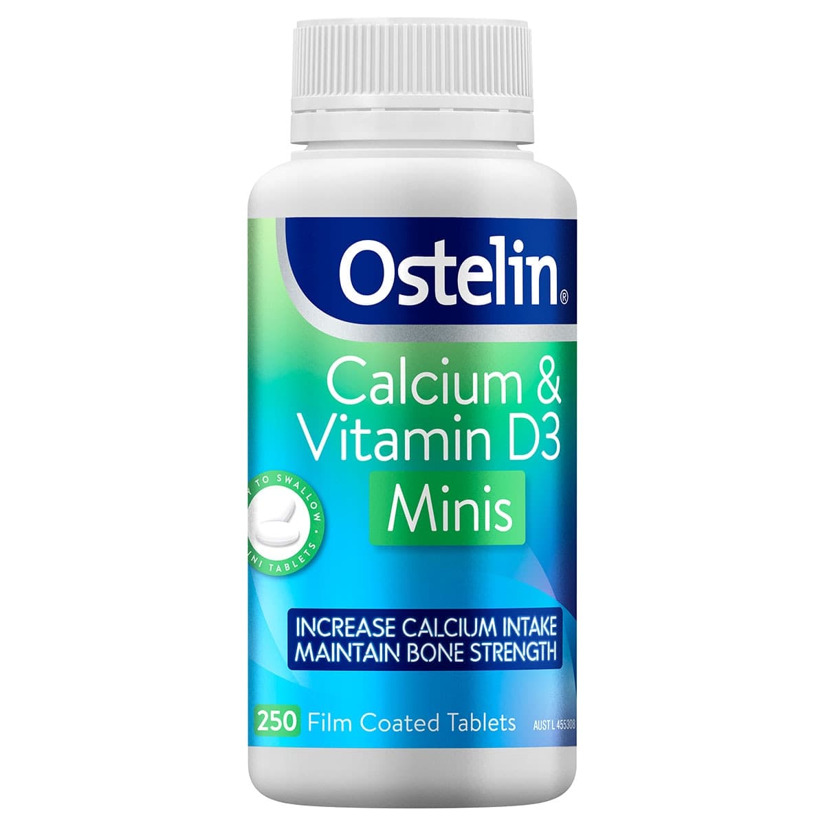 Ostelin Calcium & Vitamin D3 Minis 250 Tablets