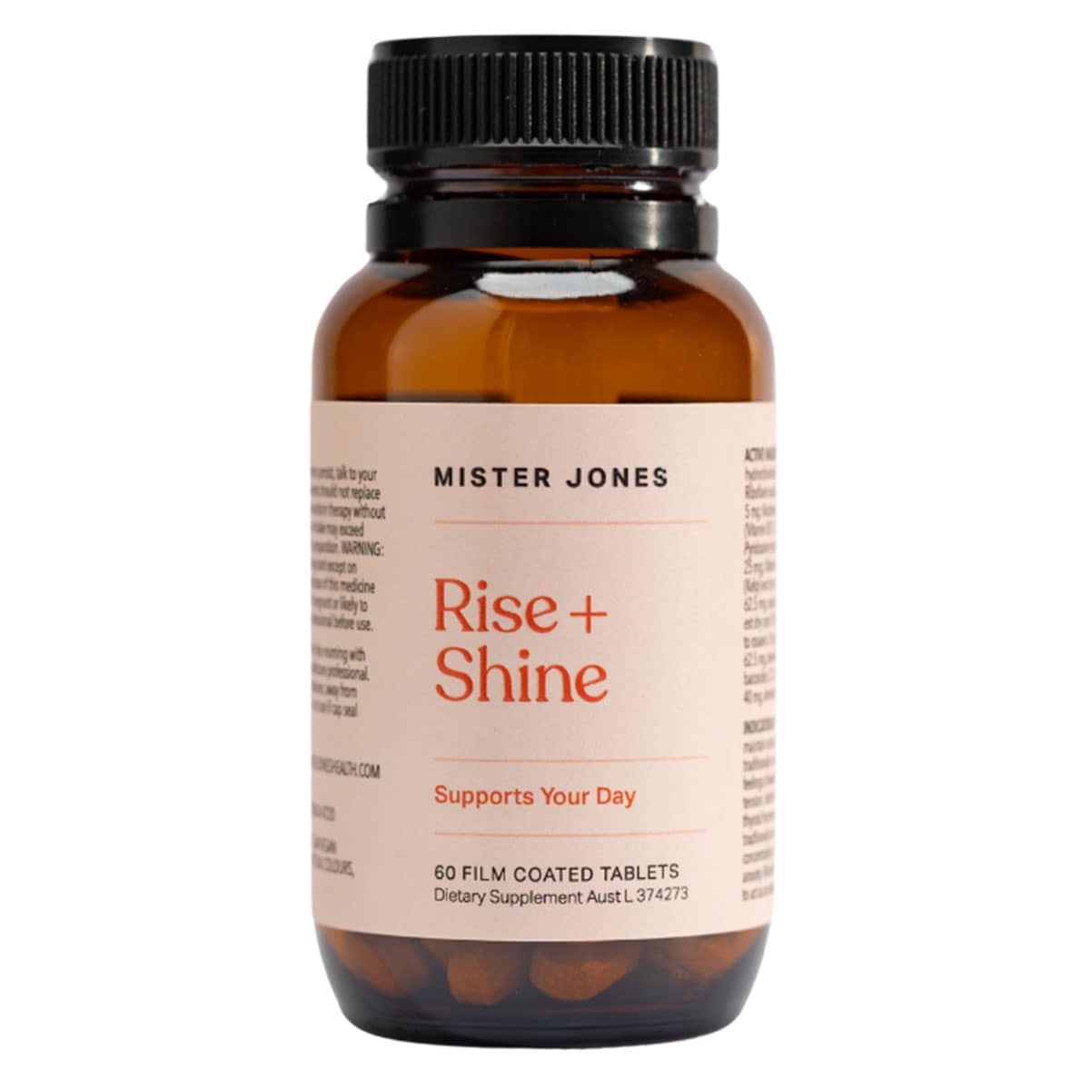 Mister Jones Rise + Shine 60 Tablets