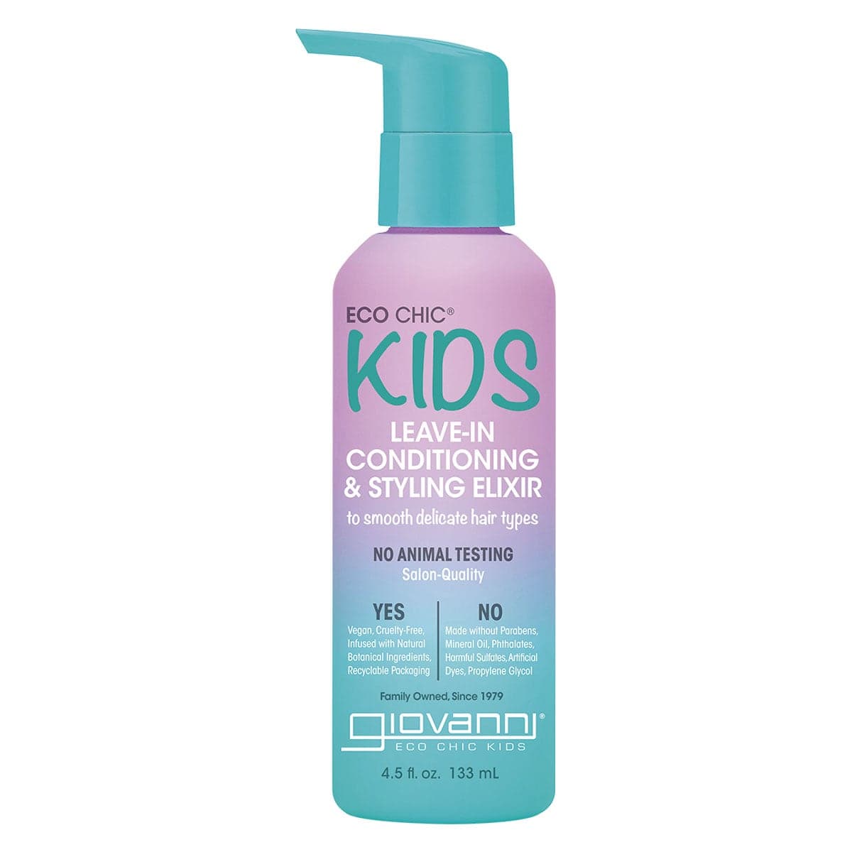 Giovanni Eco Chic Kids Leave-In Conditioning & Styling Elixir 133ml