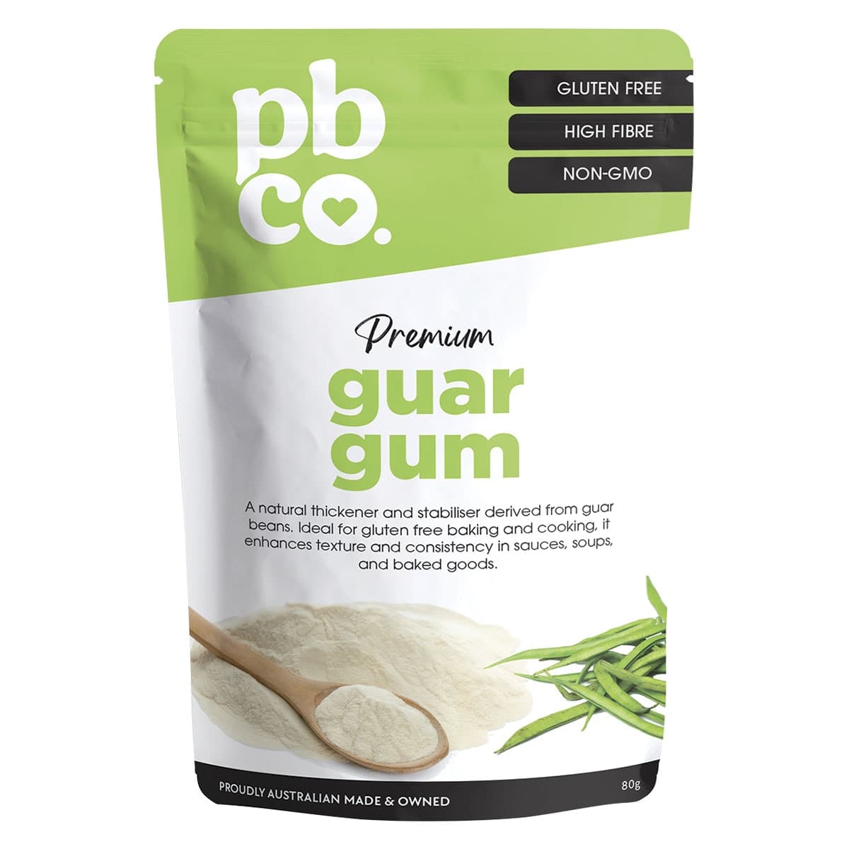 Pbco. Premium Guar Gum 80g