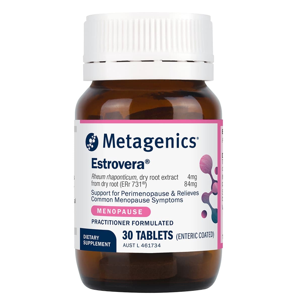 Metagenics Estrovera Menopause Support 30 Tablets