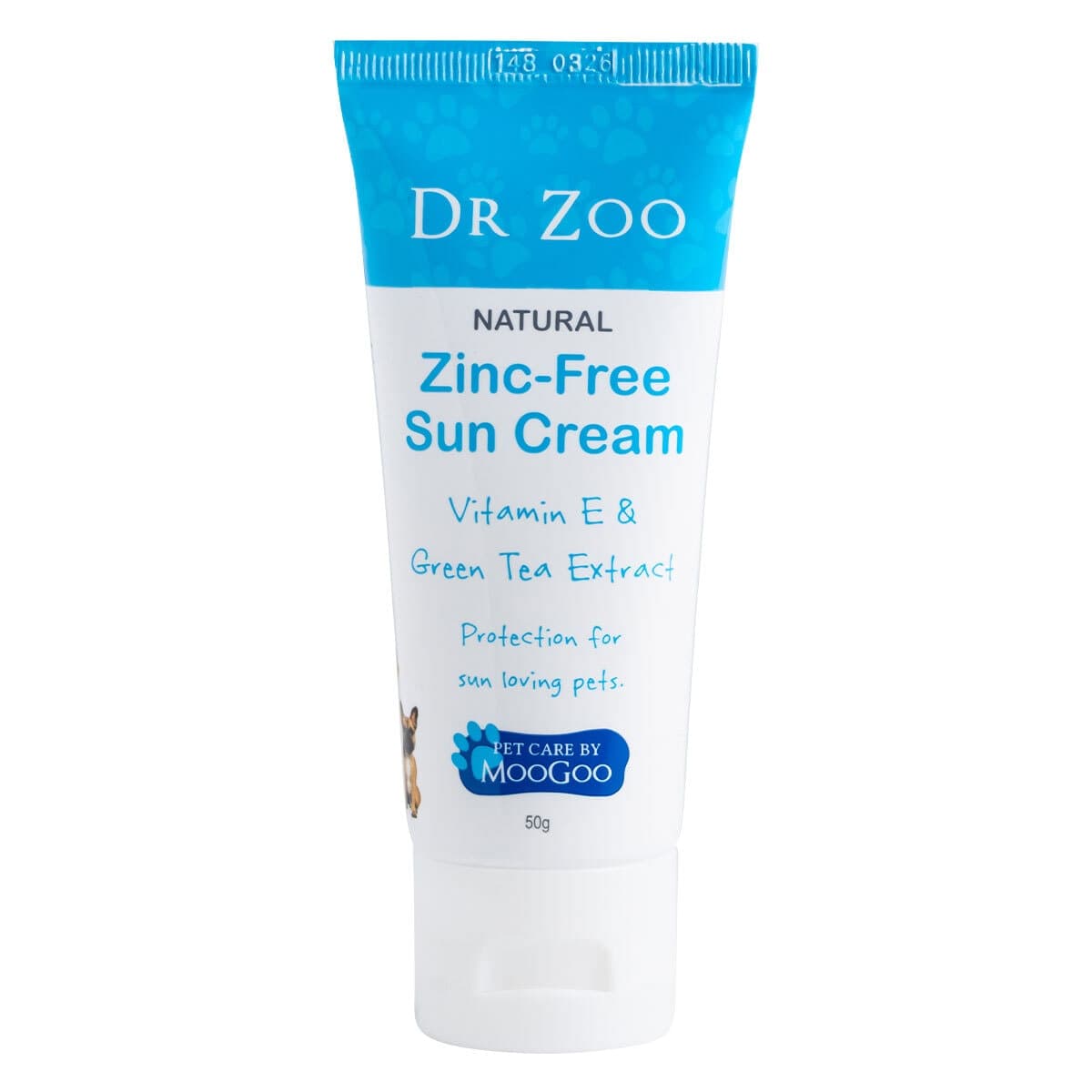 Dr Zoo Natural Zinc Free Sun Cream for Pets 50g