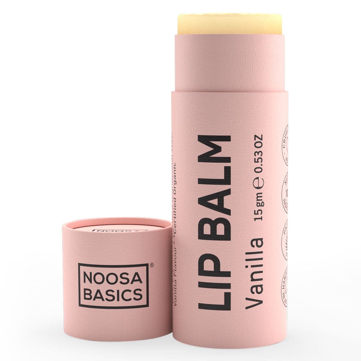 Noosa Basics Organic Lip Balm Vanilla 15g