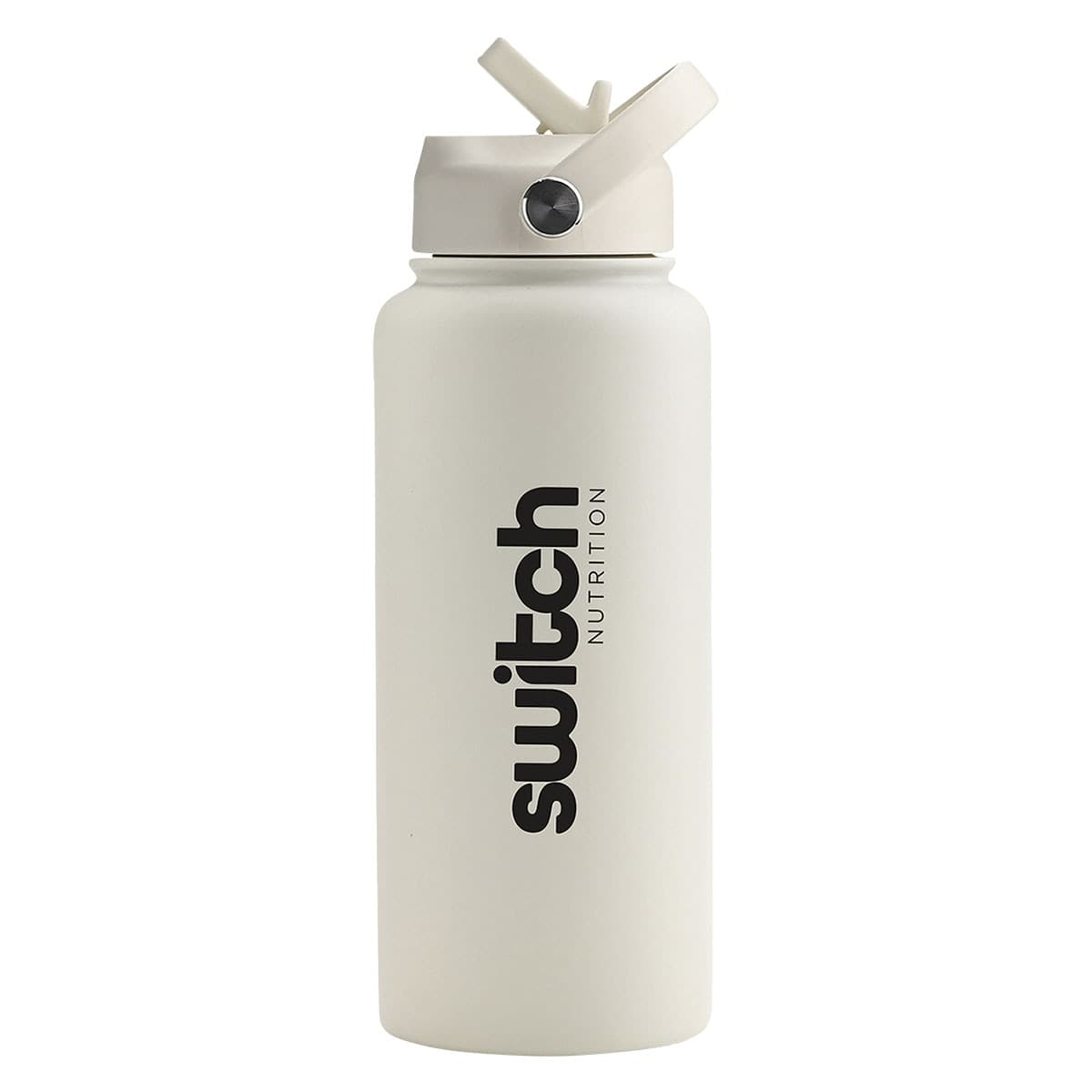 Switch Nutrition Stainless Steel Water Bottle Beige 1L