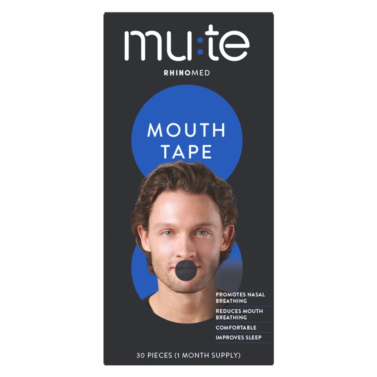Mute Mouth Tape 30 Pack 1 Month Supply