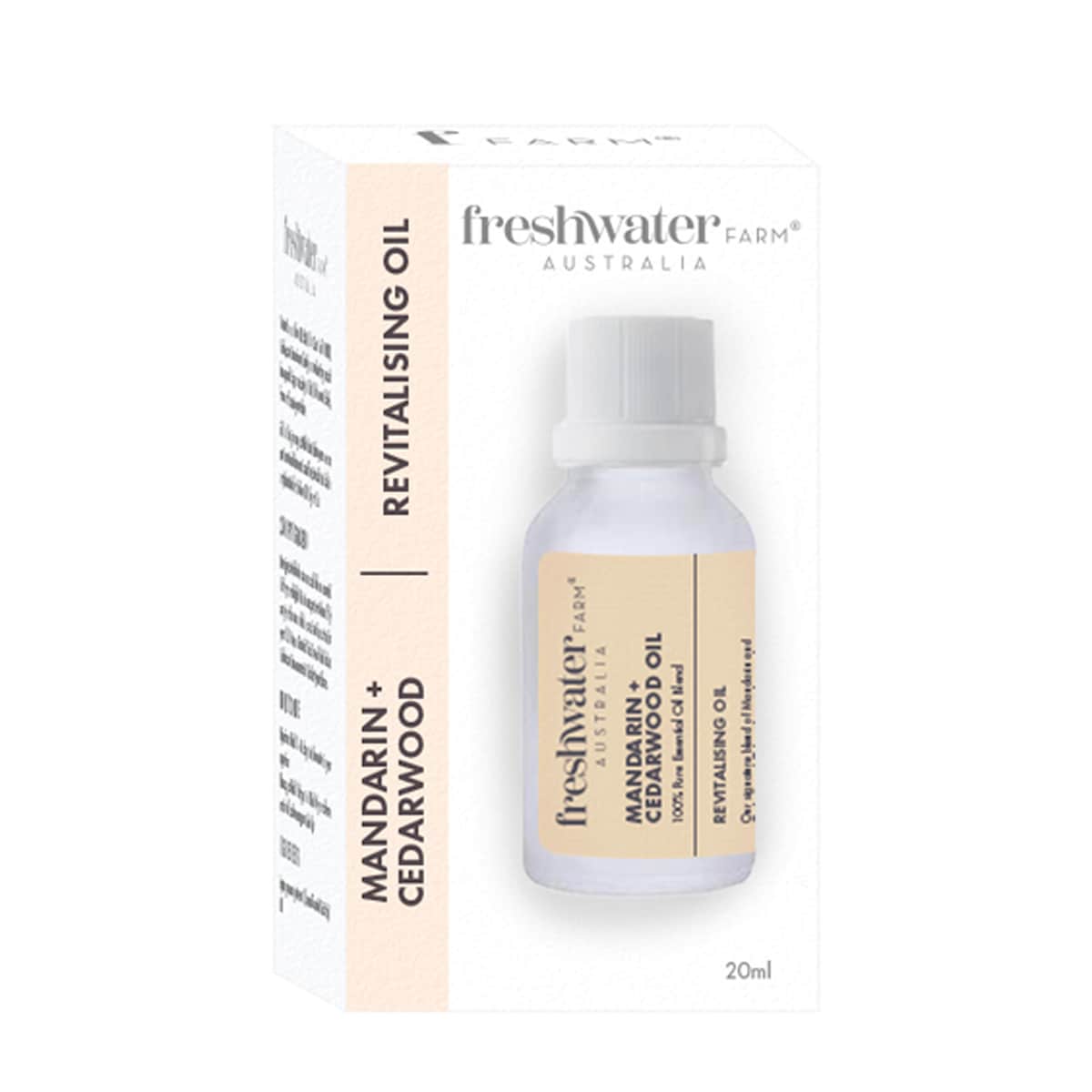 Freshwater Farm Mandarin + Cedarwood Essential Oil 20ml