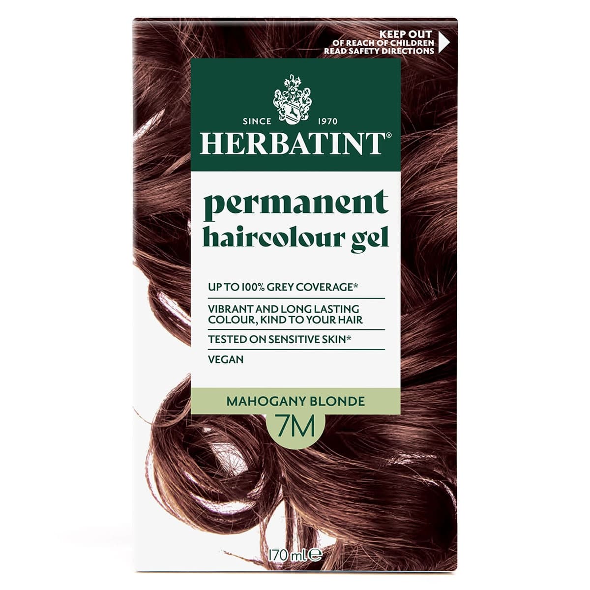 Herbatint Permanent Hair Colour Gel 7M Mahogany Blonde 170ml
