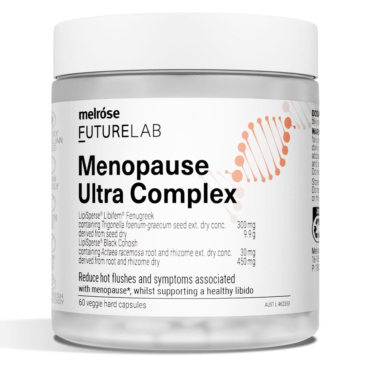 Melrose FutureLab Menopause Ultra Complex 60 Capsules