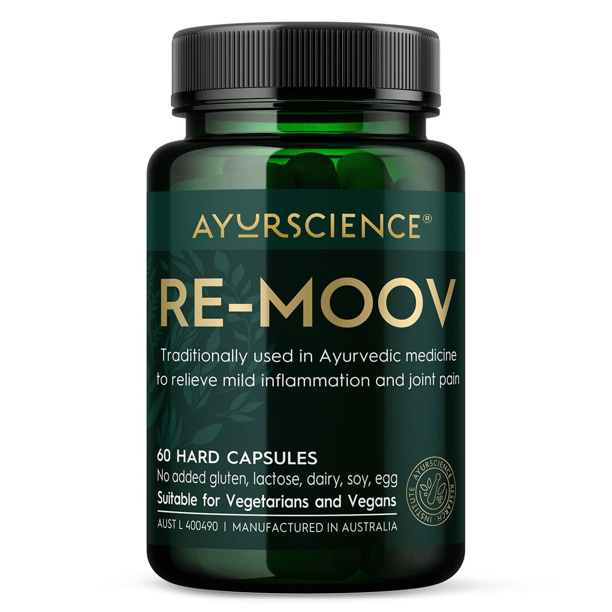 AyurScience Re-Moov - Joint & Muscle Health 60 Hard Capsules