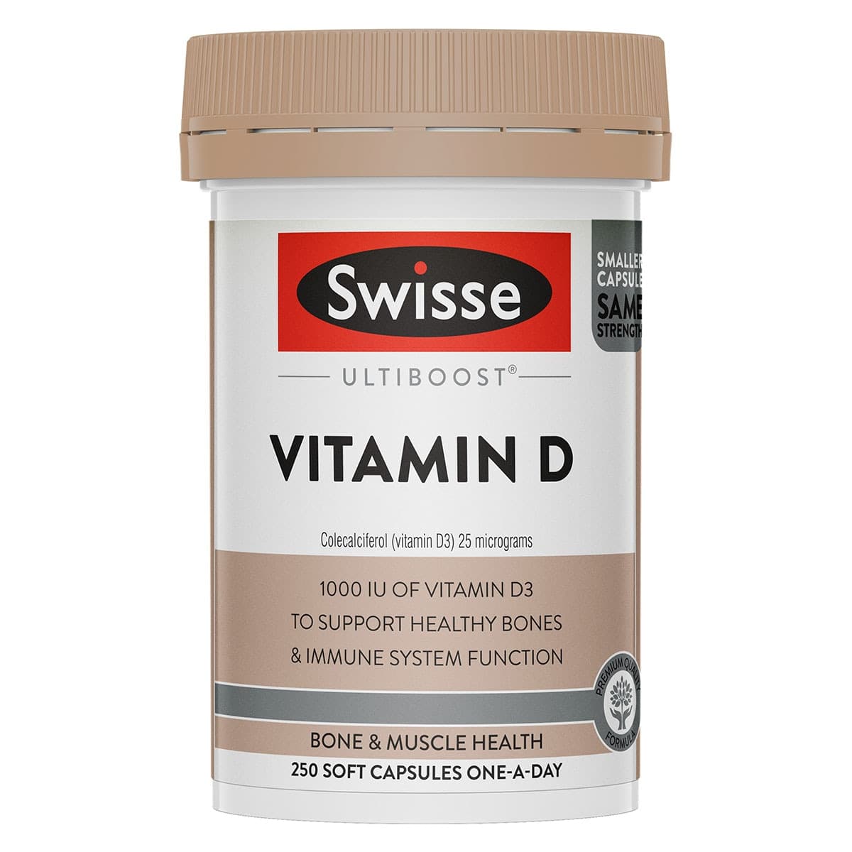 Swisse Ultiboost Vitamin D 250 Capsules