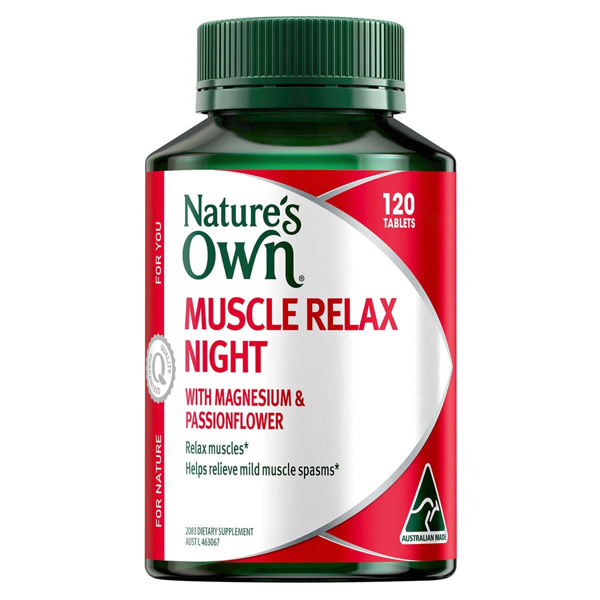 Nature's Own Muscle Relax Night 120 Tablets