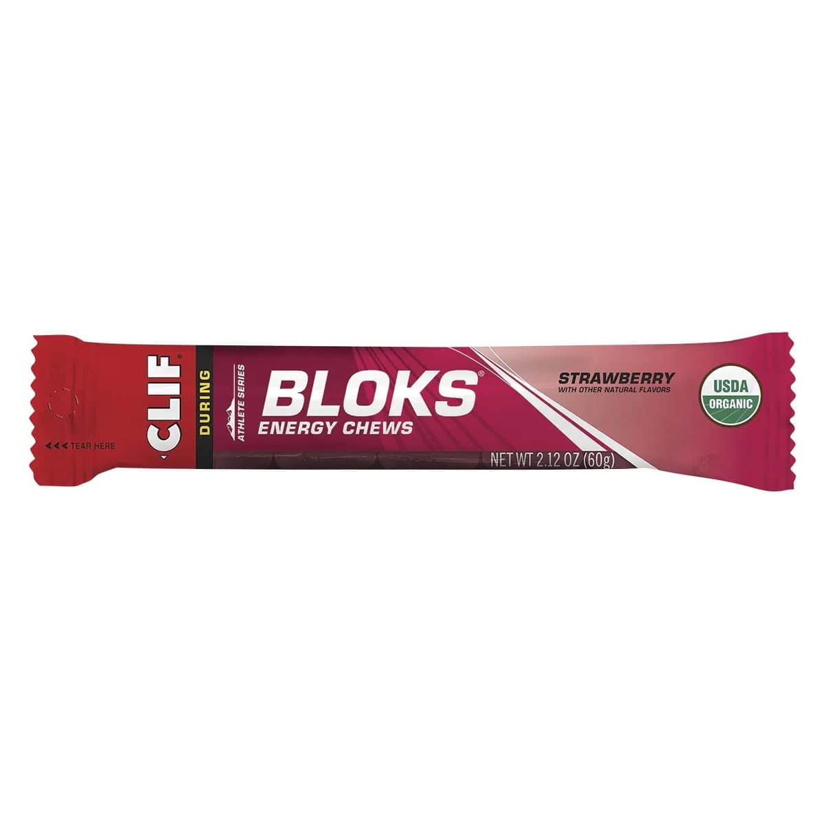 Clif Bloks Energy Chews Strawberry 60g