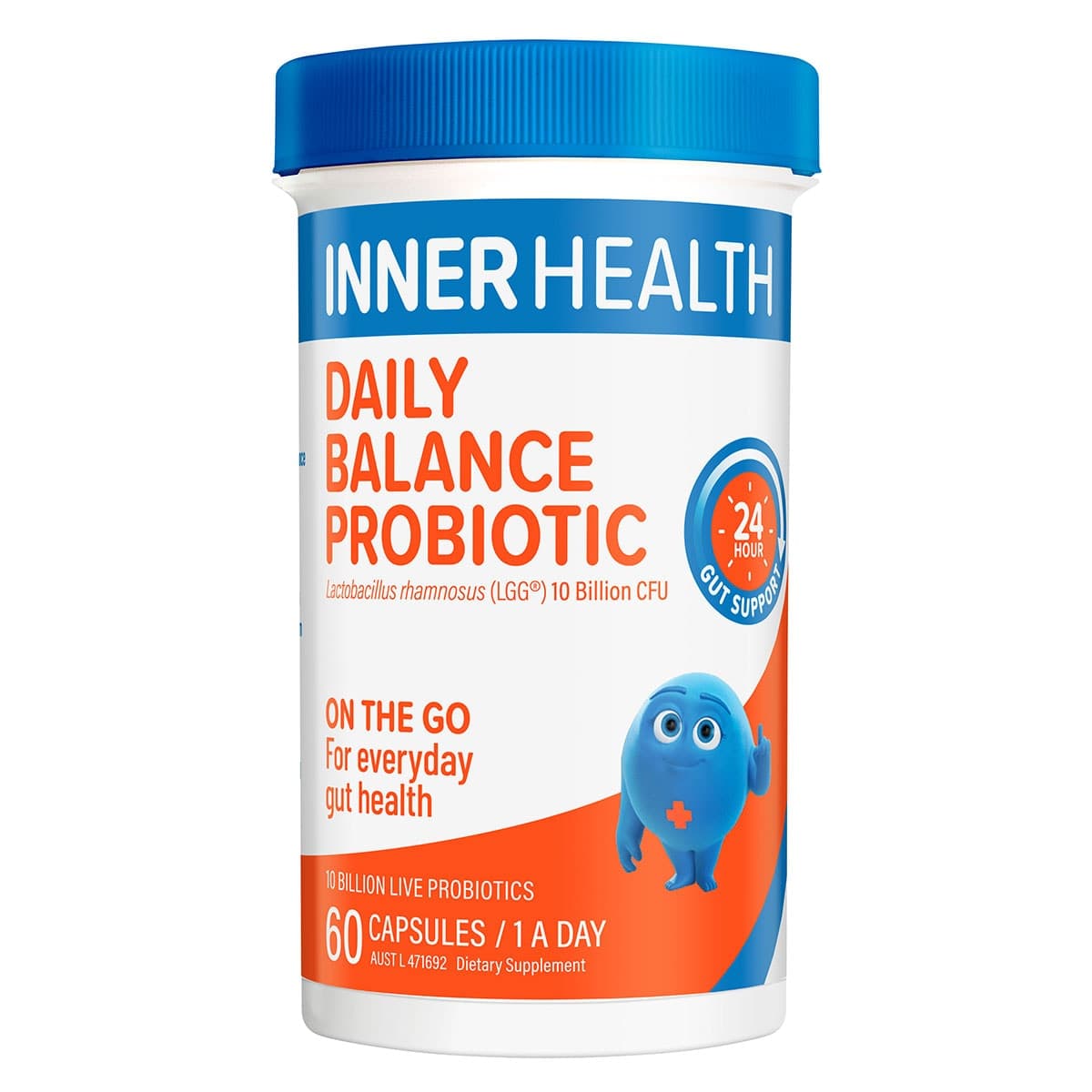 Inner Health Daily Balance Probiotic 60 Capsules