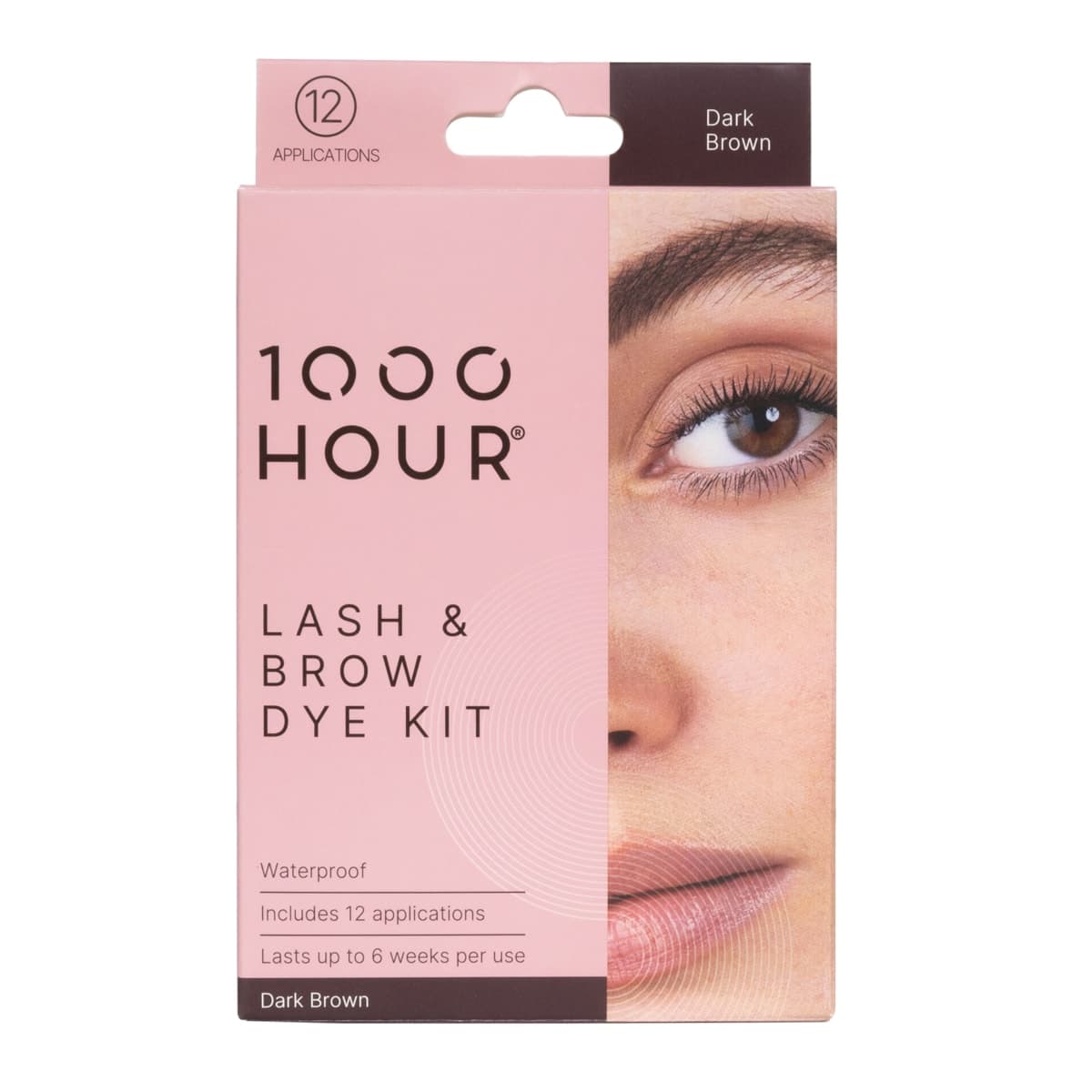 1000 Hour Lash & Brow Dye Kit Dark Brown