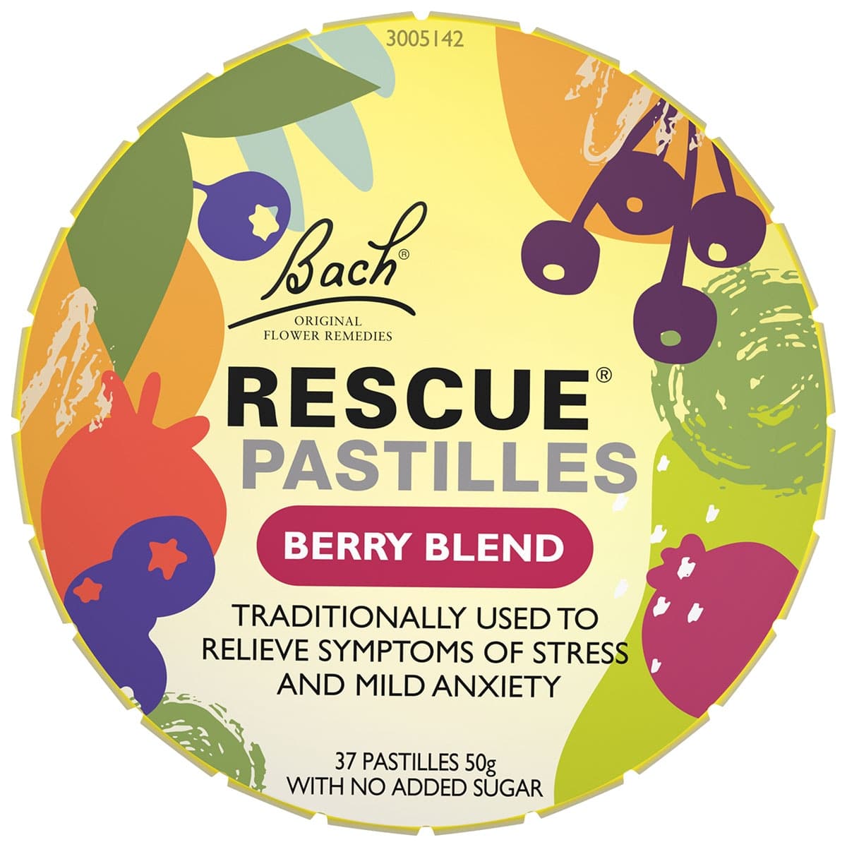 Bach Rescue Remedy Berry Blend Pastilles 50g