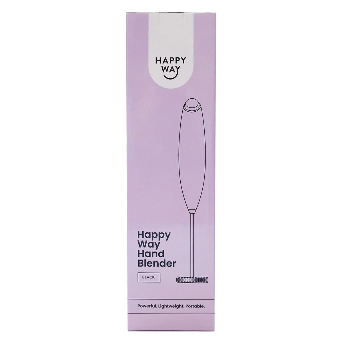 Happy Way Hand Blender & Stand Black