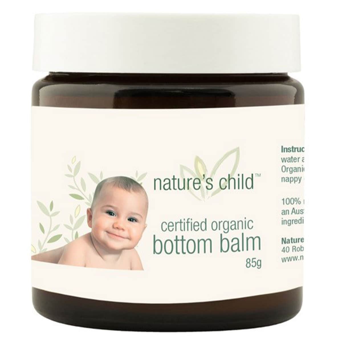 Nature's Child Organic Bottom Balm 85g