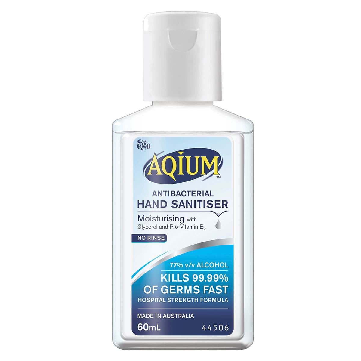 Ego Aqium Antibacterial Hand Sanitiser 60ml