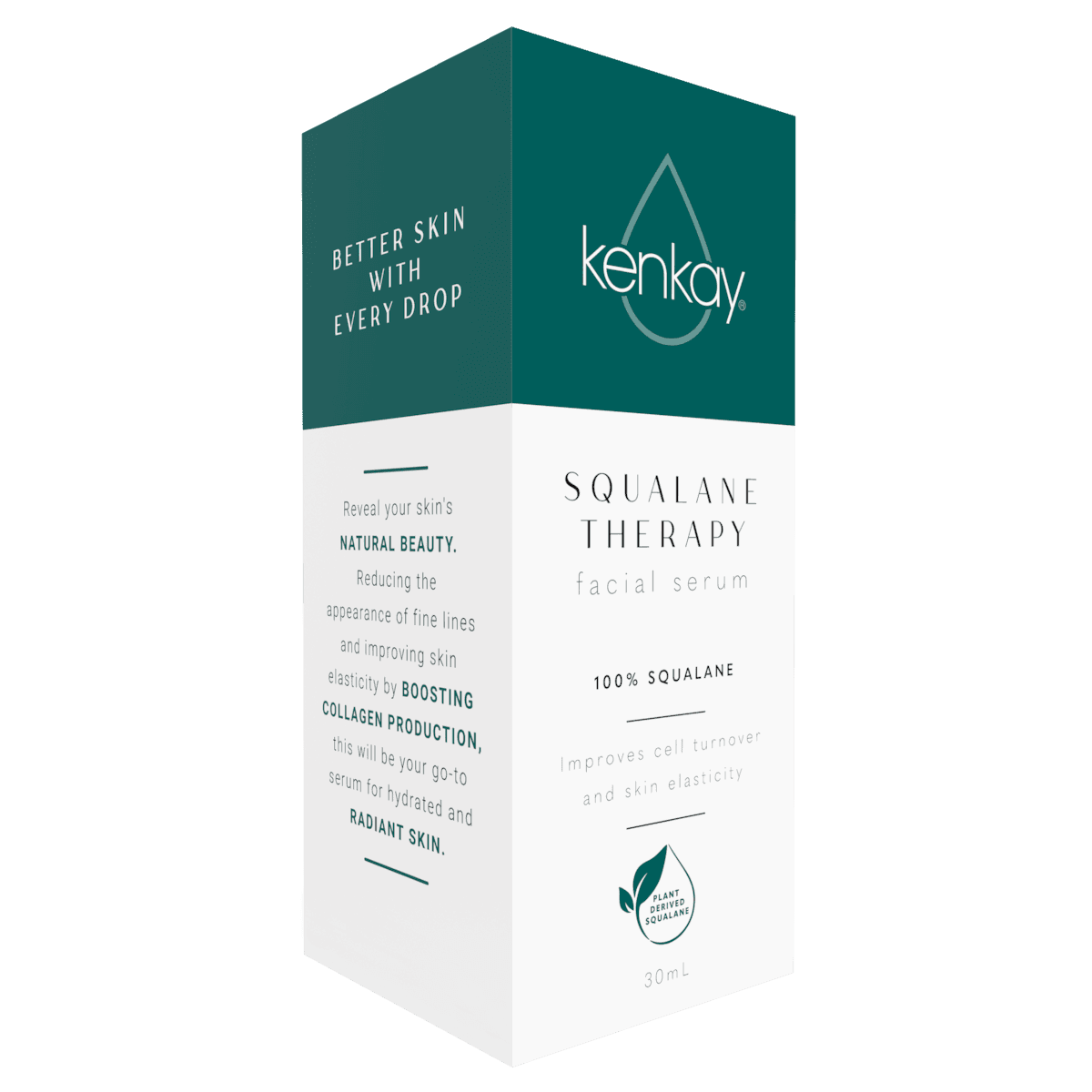 Kenkay Dry Skin Therapy 100% Squalane Facial Serum 30ml