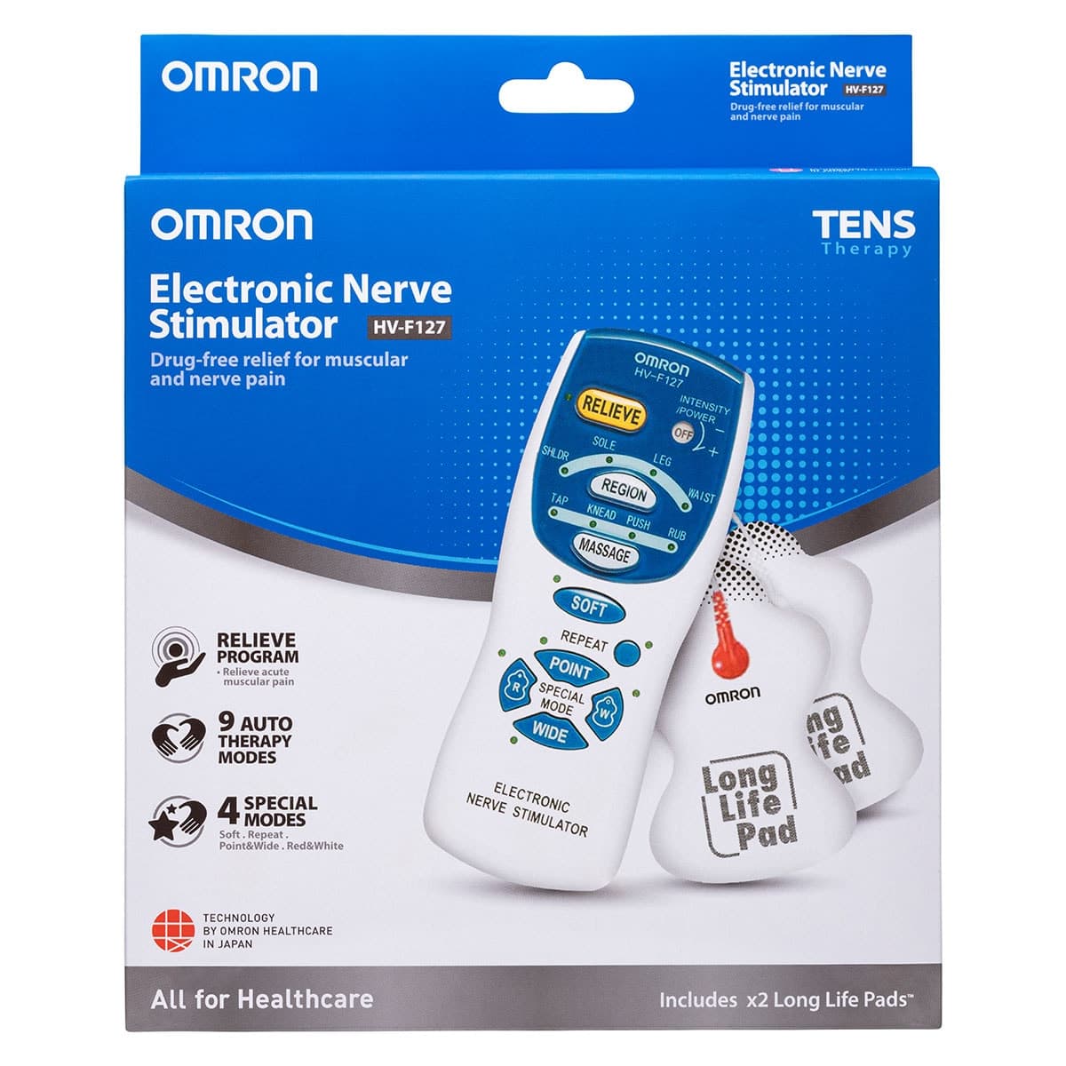 Omron HVF127 TENS Therapy Device