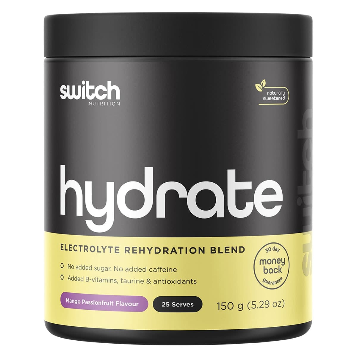 Switch Nutrition Hydrate Electrolytes Mango Passionfruit 150g