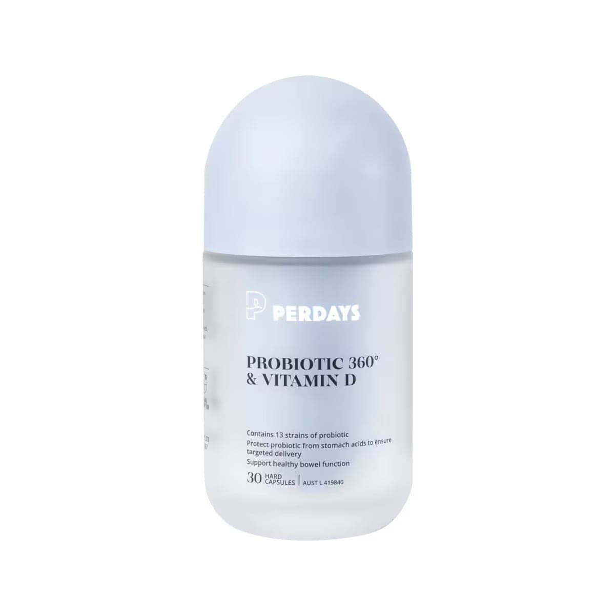Perdays Probiotic 360 & Vitamin D 30 Capsules