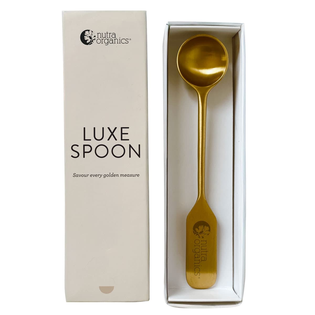 Nutra Naturals Brass Luxe Spoon
