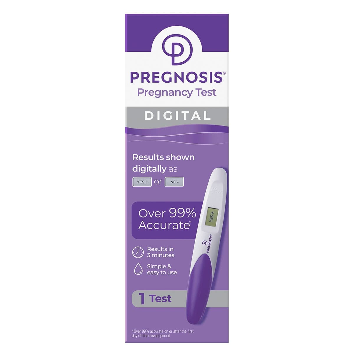 Pregnosis Digital Pregnancy Test 1 Pack