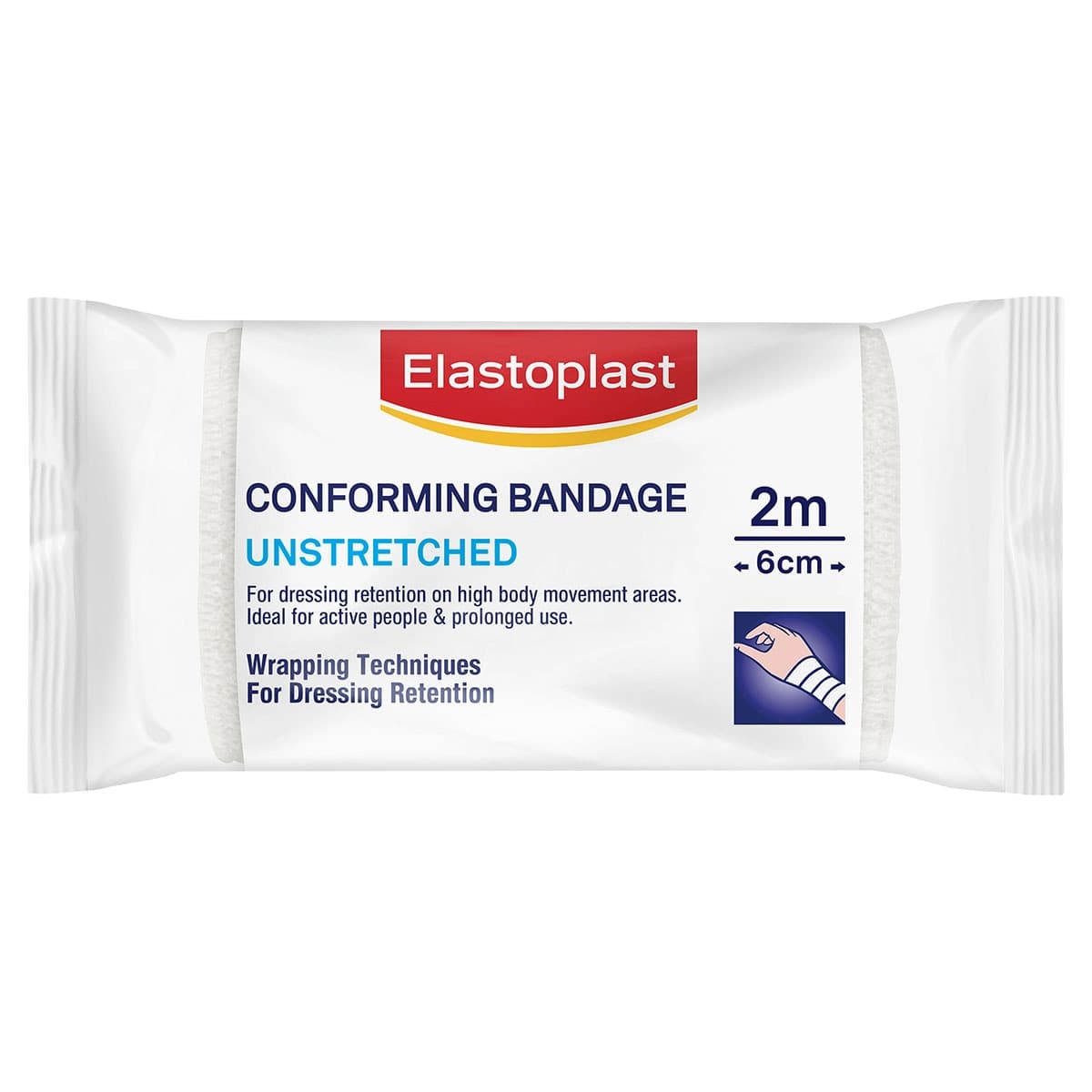 Elastoplast Conforming Bandage Unstretched 6cm x 2m Roll