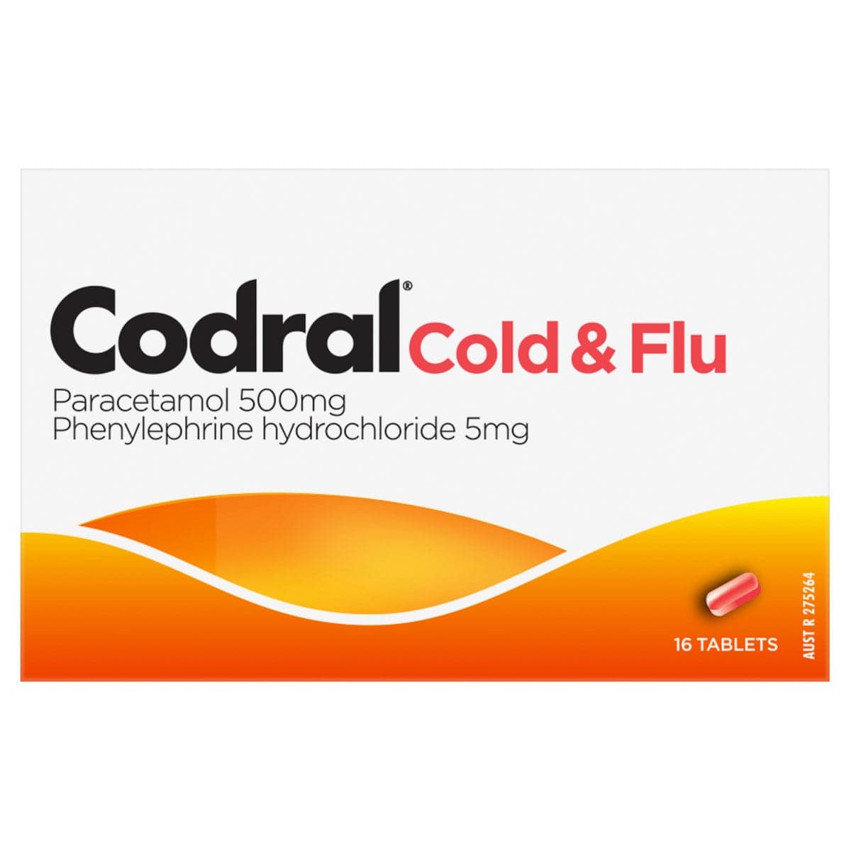 Codral Cold & Flu Tablets 16 Pack
