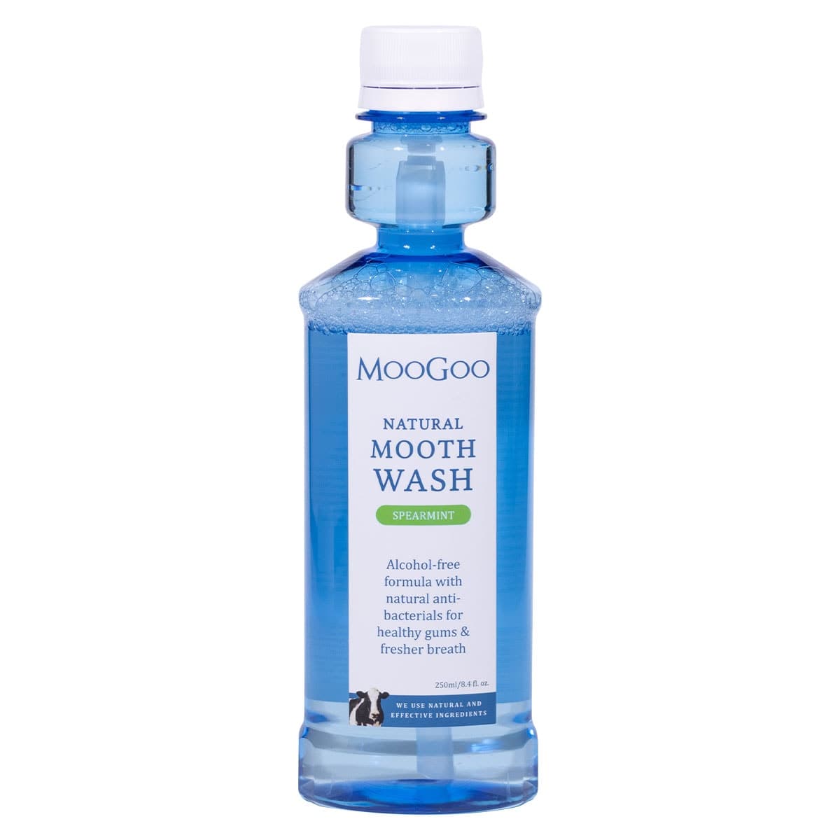 Moogoo Natural Mooth Wash Spearmint 250ml