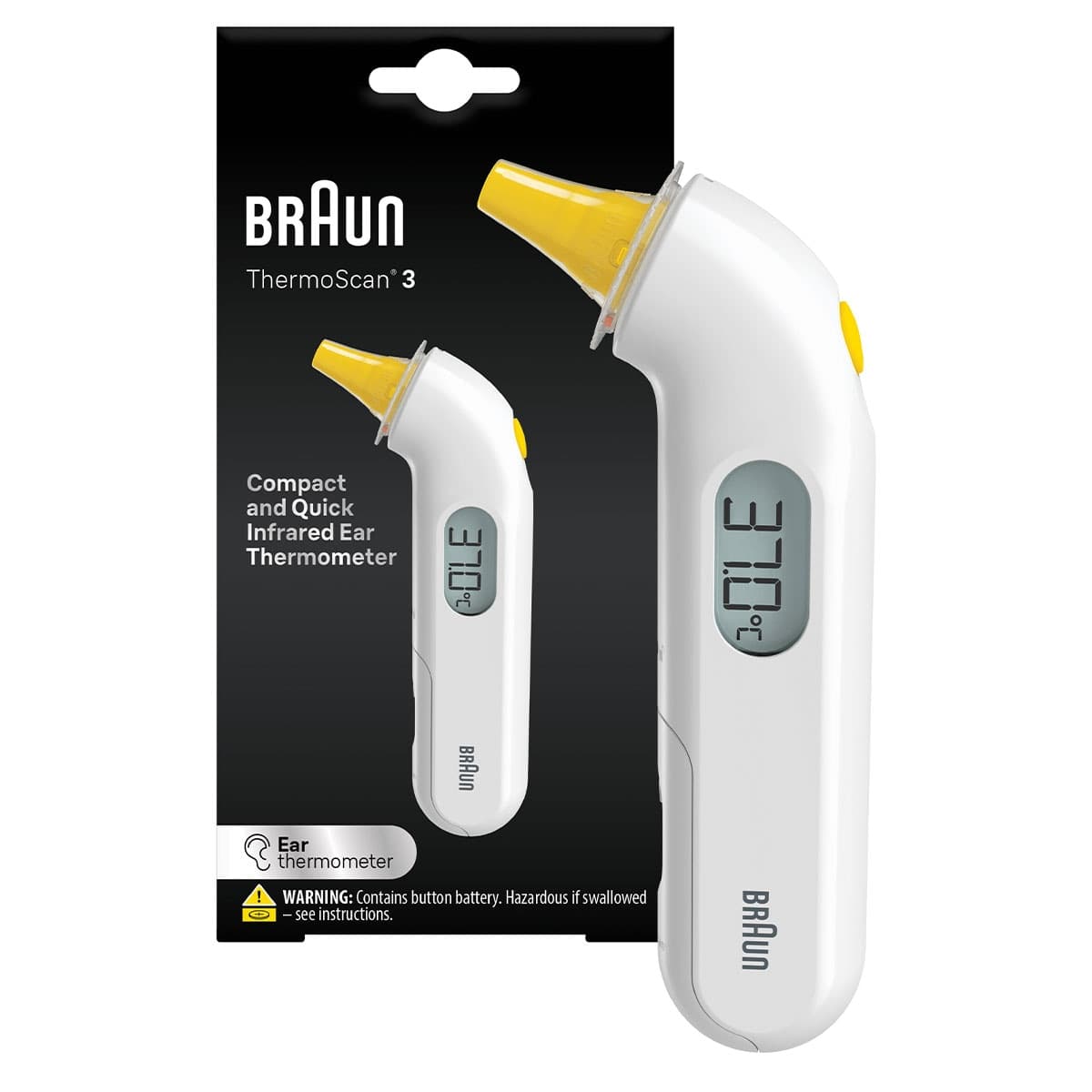 Braun Thermoscan 3 Infrared Ear Thermometer