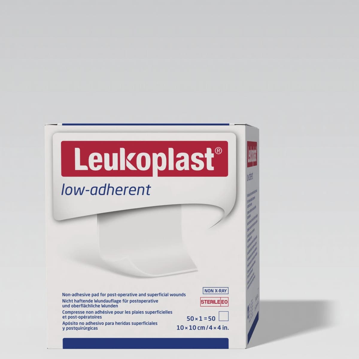 Leukomed LA Low Adherent Absorbent Dressing 10cm x 10cm (1 dressing only)