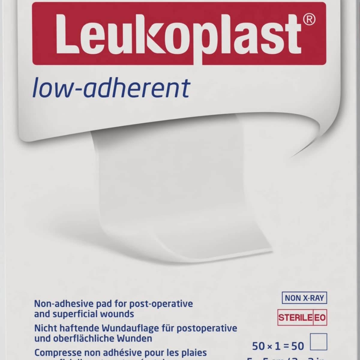 Leukomed LA Low Adherent Absorbent Dressing 5cm x 5cm (1 dressing only)