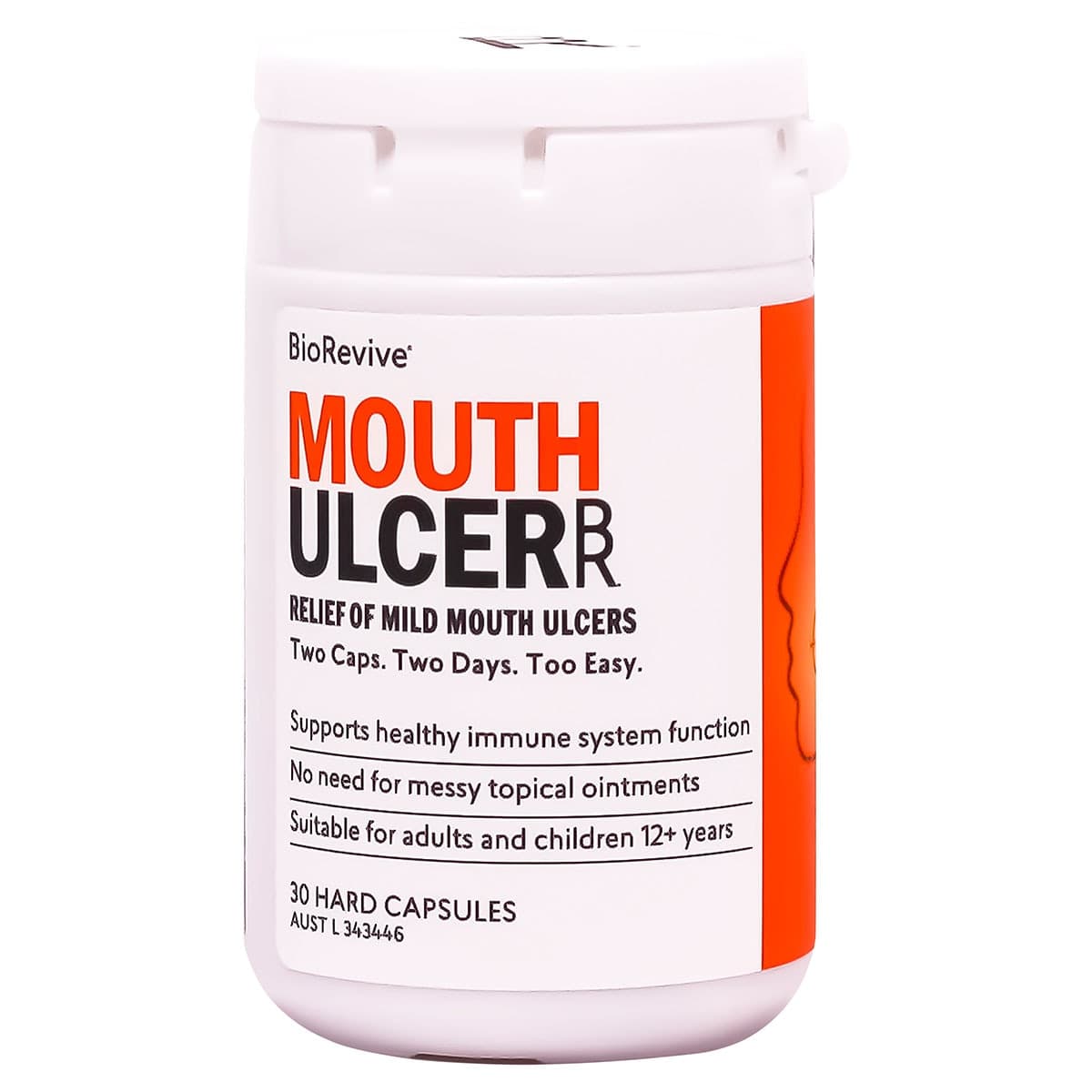 BioRevive Mouth Ulcer Relief 10 Capsules