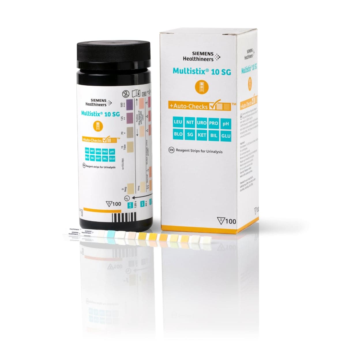 Multistix 10 SG Reagent Test Strips 100 Pack