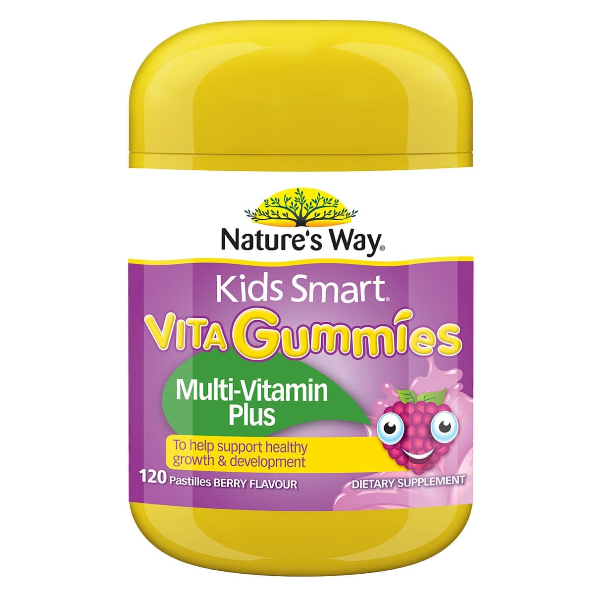 Nature's Way Kids Smart Vita Gummies Multivitamin + Vegies 120 Pack