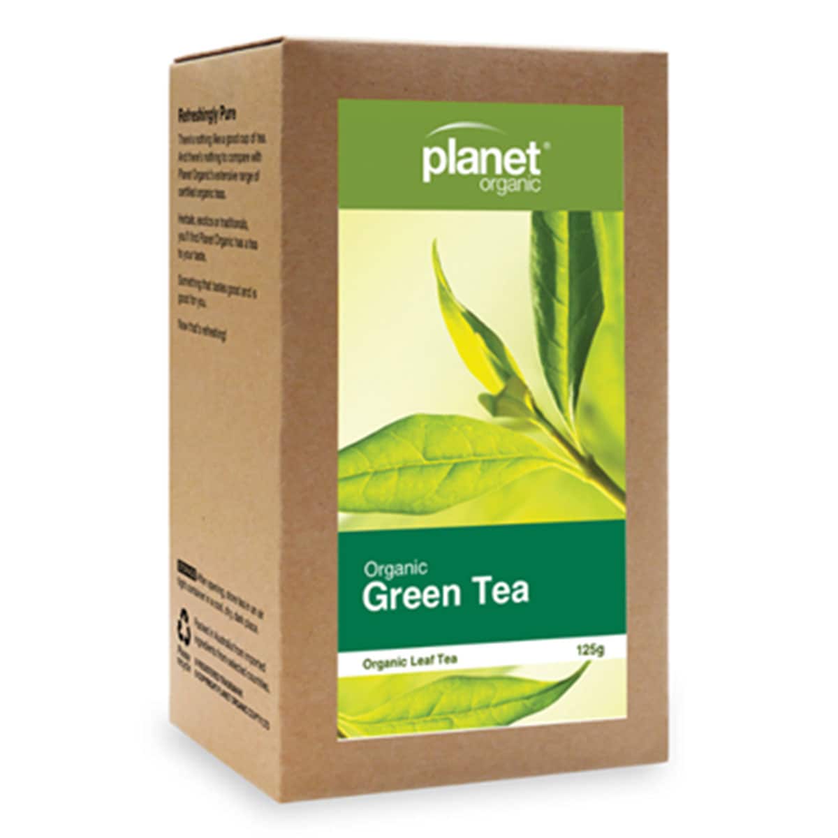 Planet Organic Green Loose Leaf Tea 125g