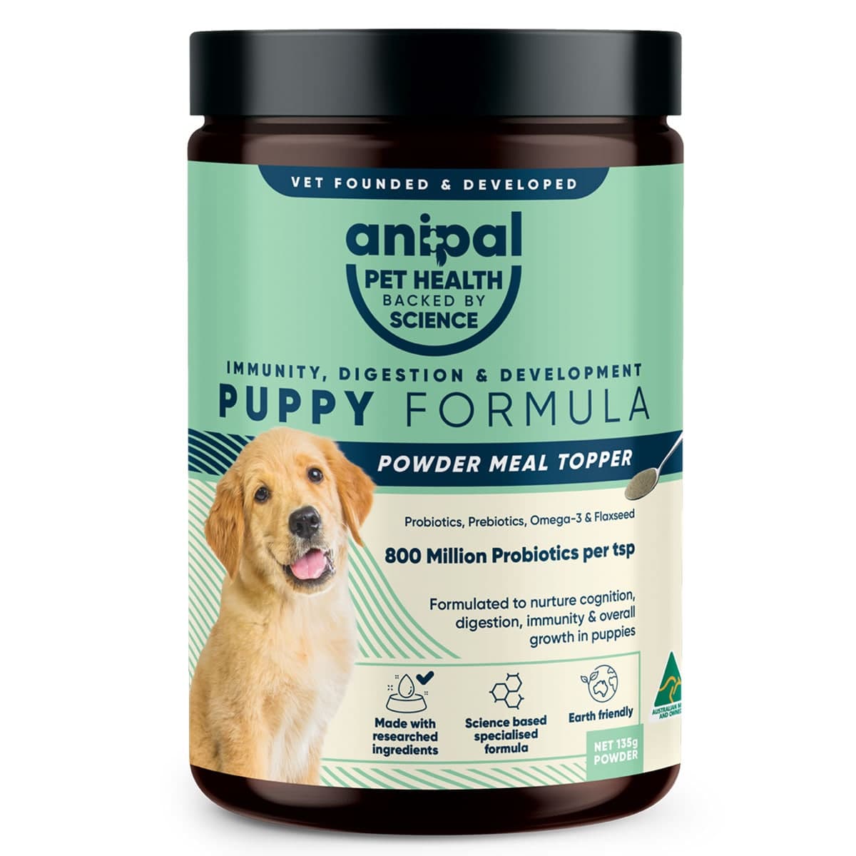 Anipal Pet Health Puppy Formula 135g