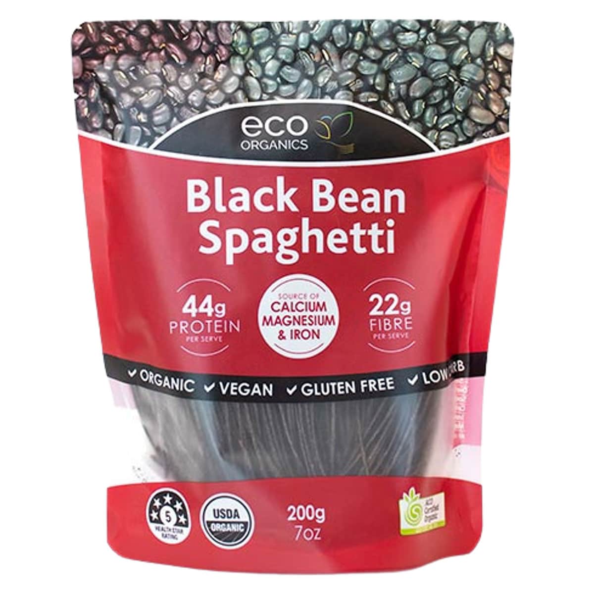 Eco Organics Black Soybean Spaghetti 200g