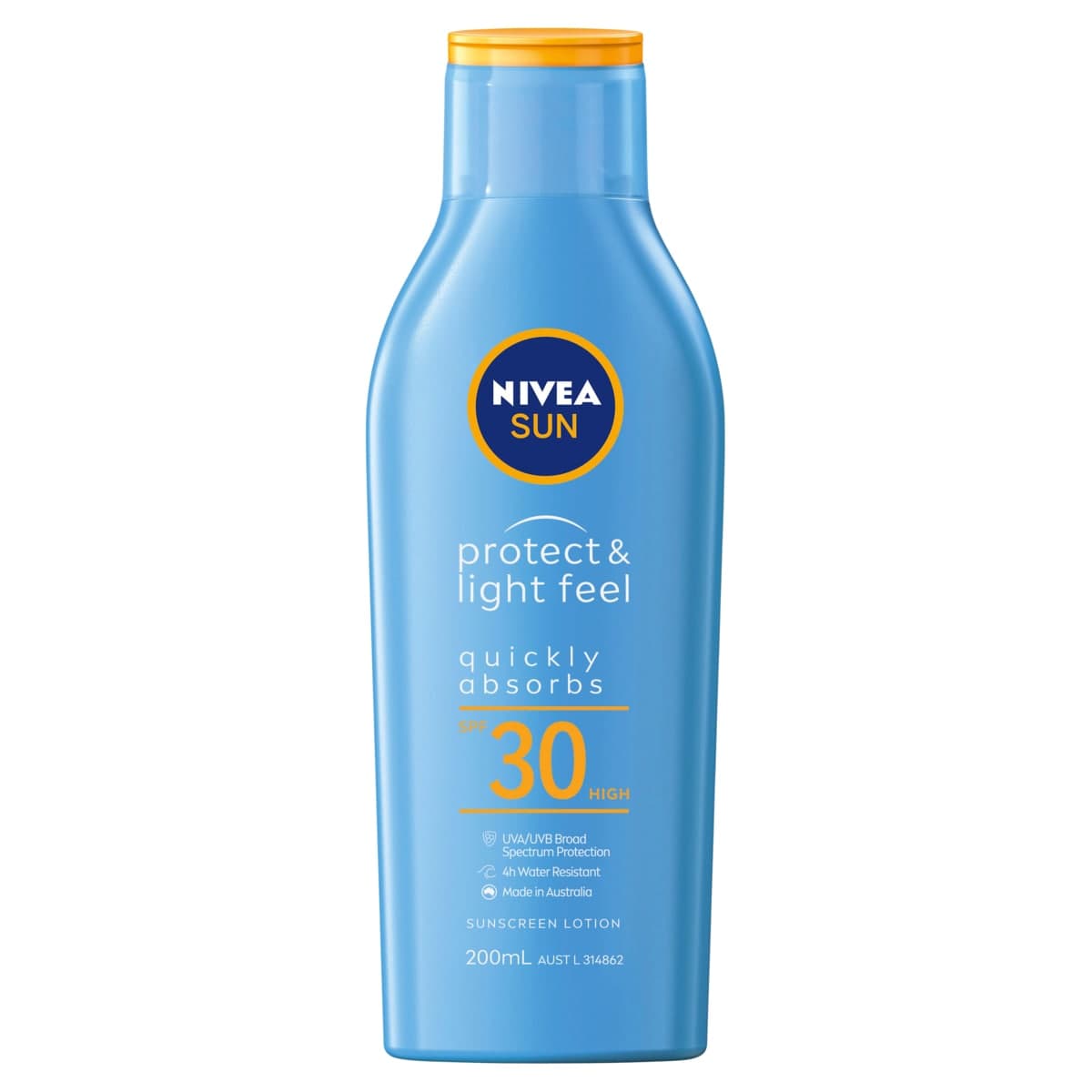 Nivea Sun Protect & Light Feel Sunscreen Lotion SPF30 200ml