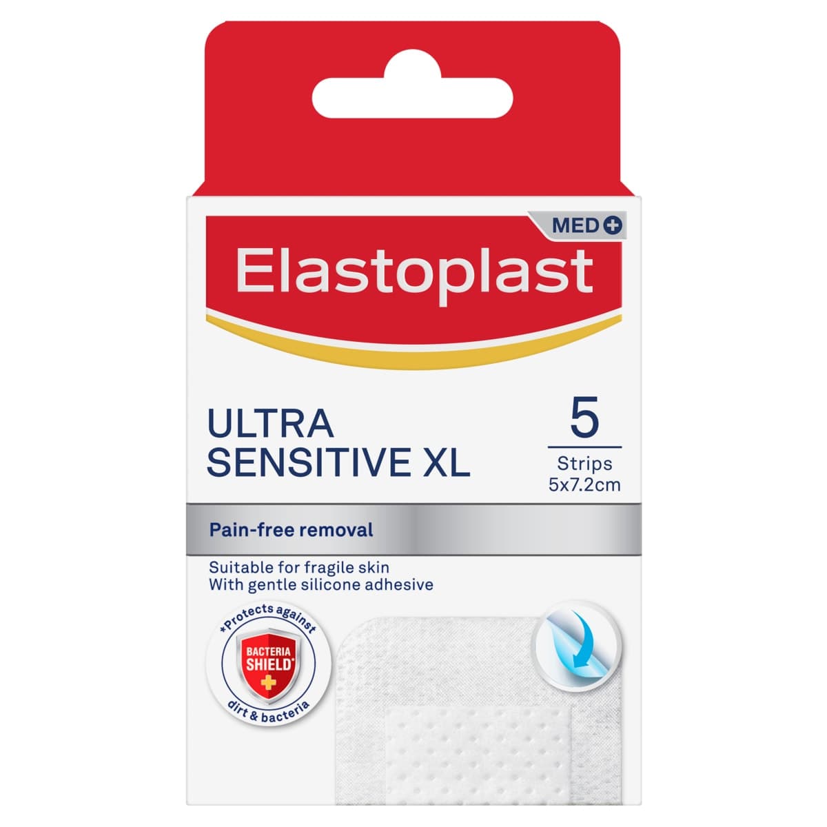 Elastoplast Ultra Sensitive Strips XL 5 Pack