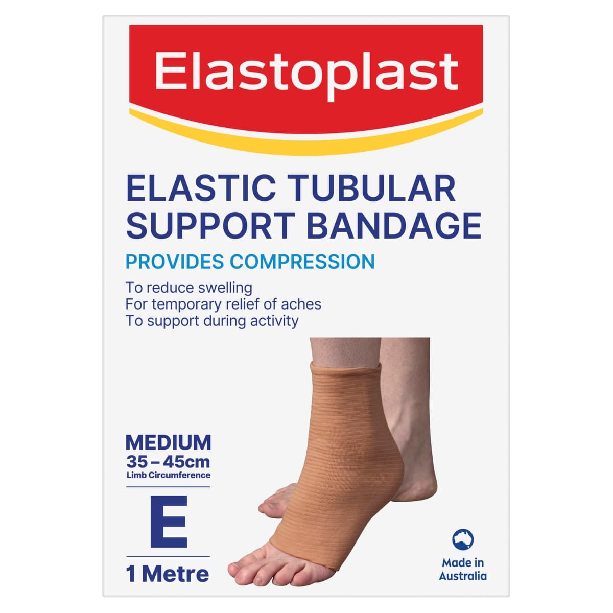 Elastoplast Elastic Tubular Support Bandage Size E 1m